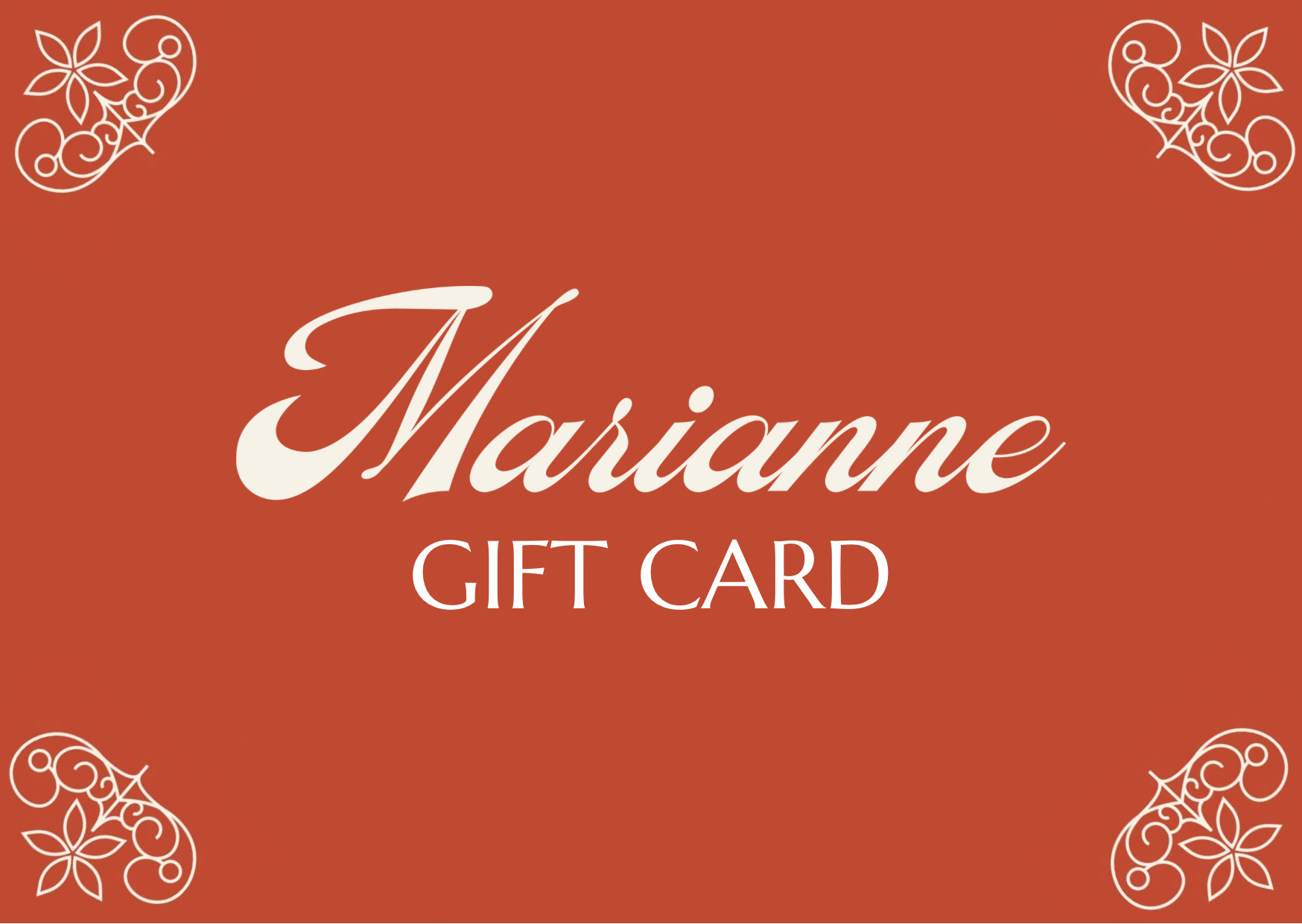 Marianne Jewellery $100 Gift Card