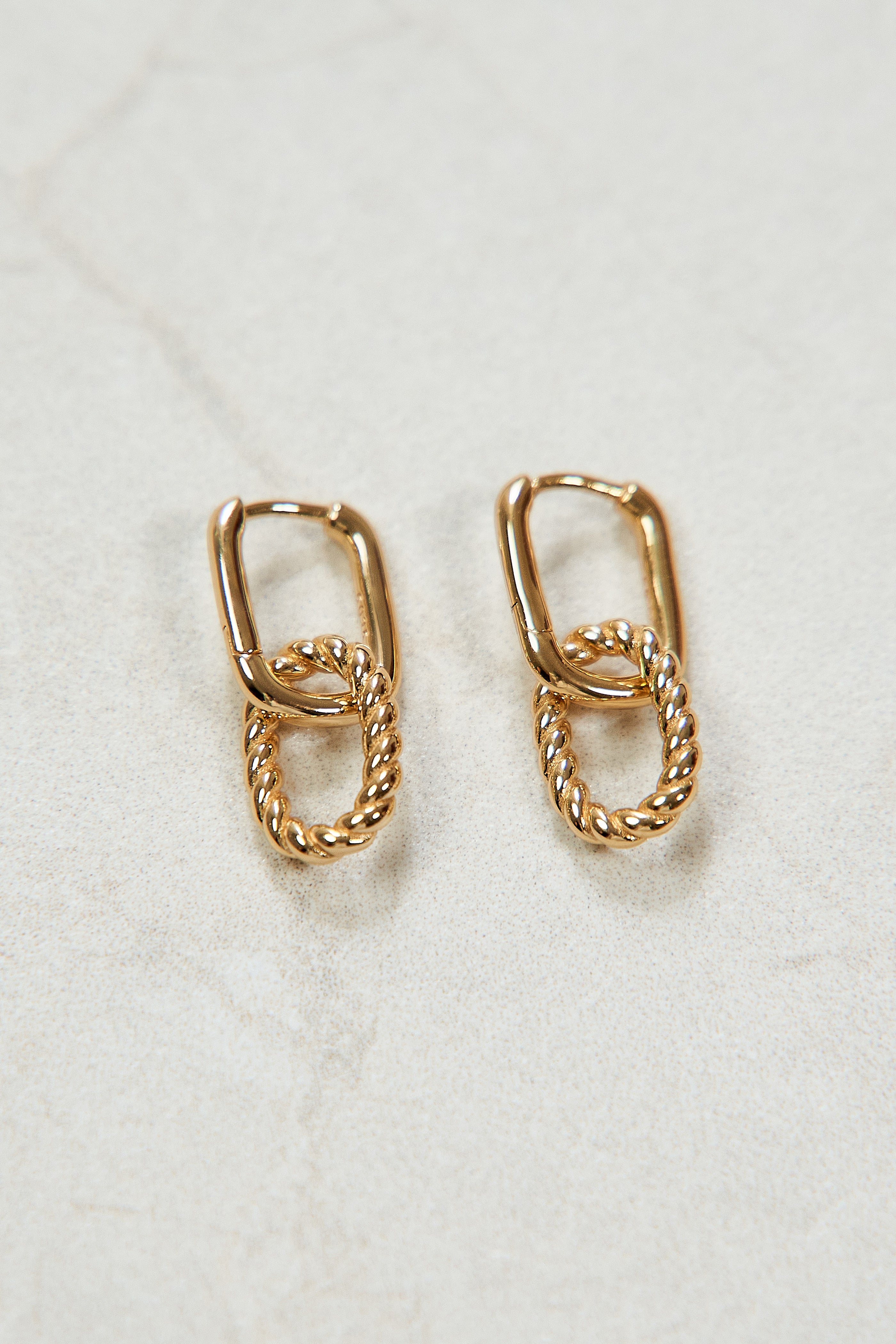 Entwine Earrings -  Gold Vermeil